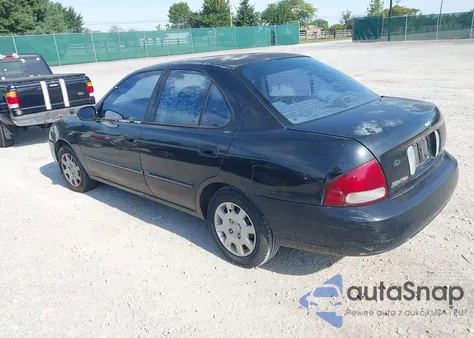 2000 Nissan Sentra Gxe/Xe z USA, uszkodzony, nr VIN 3N1CB51D3YL316998